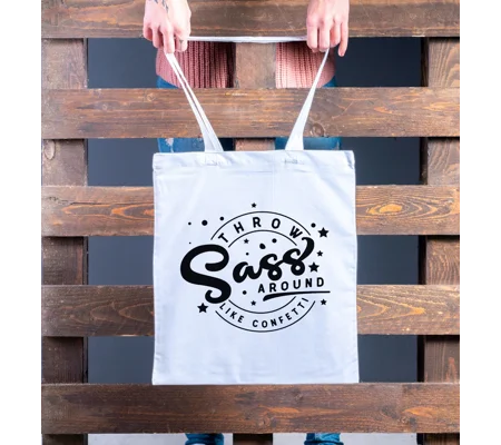 Sassy tote bag