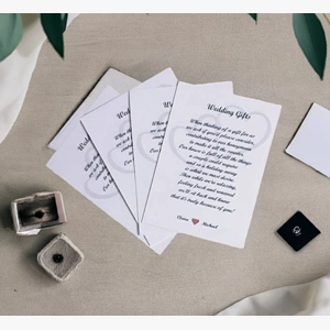 Wedding money gift poem