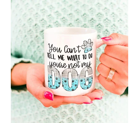 Funny dog mug
