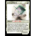 David Bowie 1. Outside Foil Trading Card