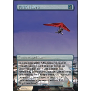 Pink Floyd A Momentary Lapse Of Reason Foil Trading Card