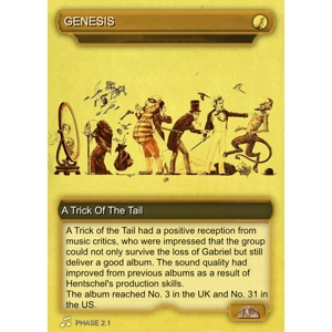 Genesis A Trick Of The Tail Foil Trading Card
