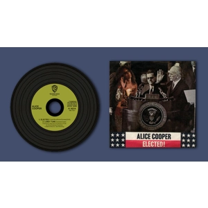 Alice Cooper Elected Replica Vinyl CD
