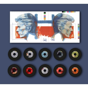 David Bowie Fashions - 10 x Vinyl Replica CDs