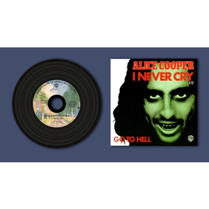 Alice Cooper I Never Cry Replica Vinyl CD