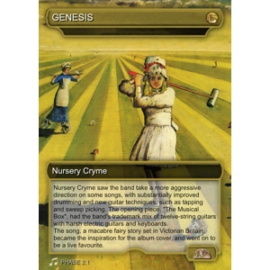 Genesis Nursery Cryme Foil Trading Card
