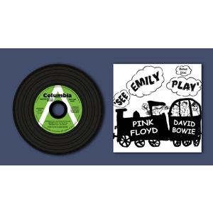 David Bowie & Pink Floyd See Emily Play (Remastered) Replica Vinyl CD