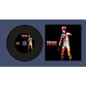 David Bowie: 40th Anniversary Replica Vinyl Starman CD