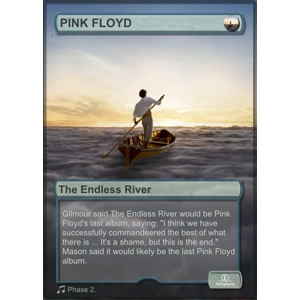 Pink Floyd The Endless River Foil Trading Card