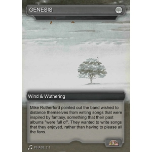Genesis Wind & Wuthering Foil Trading Card