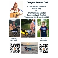 Deposit for Fully Personalised Singing Telegram