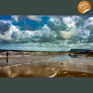 Strandhill Beach Scene