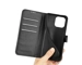 iPhone 14 Wallet Case with Stand - Black