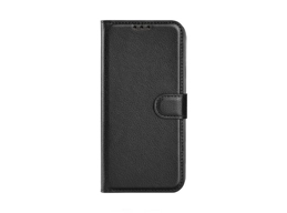 iPhone 14 Wallet Case with Stand - Black