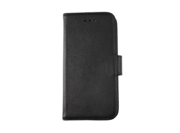 iPhone 13 Mini Wallet Case Leather - Black