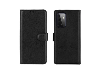 Samsung Galaxy A72 5G Wallet Case with Stand - Black