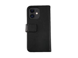 iPhone 11 Wallet Case Leather - Black