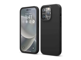 iPhone 14 Pro Max Silicone Case - Black