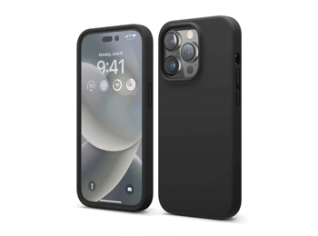 iPhone 14 Pro Max Silicone Case - Black