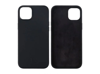 iPhone 15 Plus Mobile Cover Silicone - Black