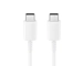 USB-C to USB-C (3.1) Charging cable 1m - White