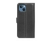 iPhone 15 Plus Wallet Case with Stand - Black