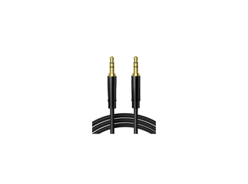 AUX Cabel - 1 meter- Aux Audio Cable With Powerful & Faster Aux Cable & 3.5mm Audio Jack (Black)
