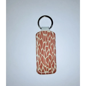 Giraffe Print Lip Balm Holder