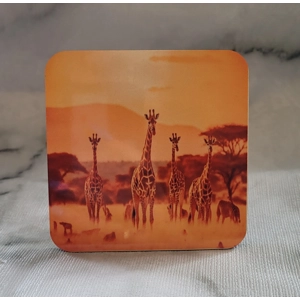 Giraffe Family Coaster