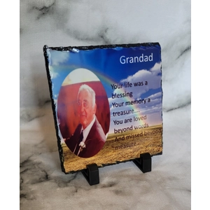 Personalized Photo Slate