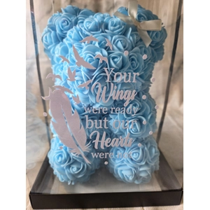 Angel Rose Bear - Blue