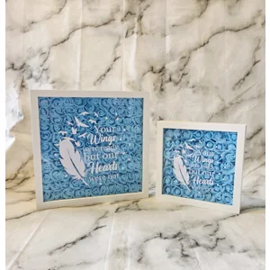 Memorial Frame (Blue) - Large