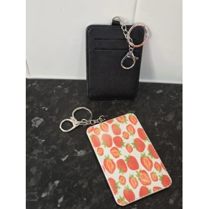Strawberry card holder