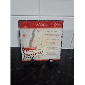 Christmas Memorial Slate