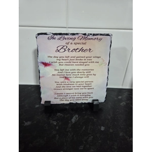 Brother Memorial Slate