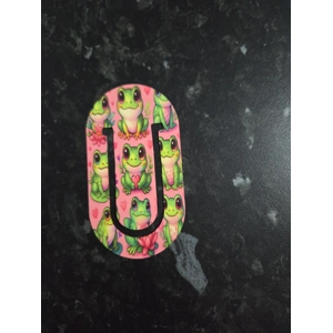Frog paperclip bookmark