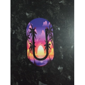 Sunset paperclip bookmark