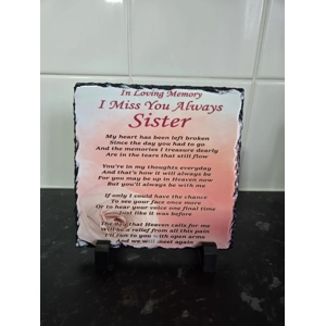 Sister Memorial slate