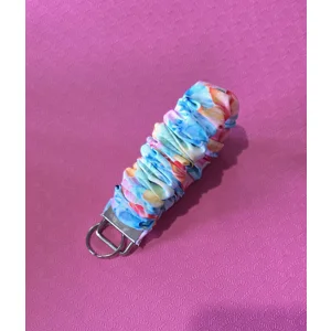 Tropical Scrunchie Wristlet