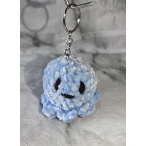 Octopus Keyring - Blue