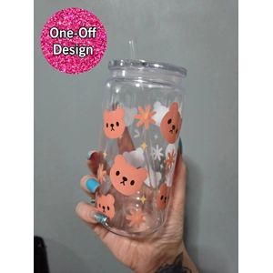 Teddy Bear Plastic Tumbler