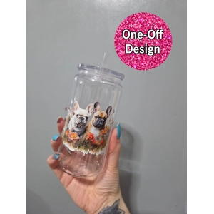 Frenchie Plastic Tumbler
