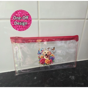 Golden Dog Pencil Case