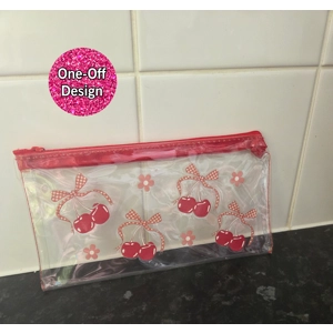 Cherry Bow Pencil Case