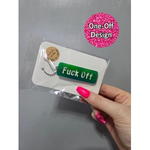 F Off Keyring