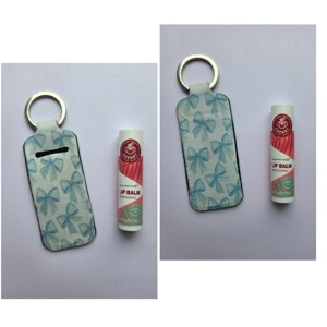 Blue Bow Lip Balm Holder