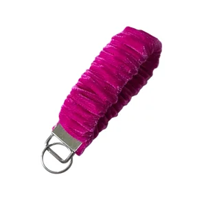 Pink Scrunchie Wristlet