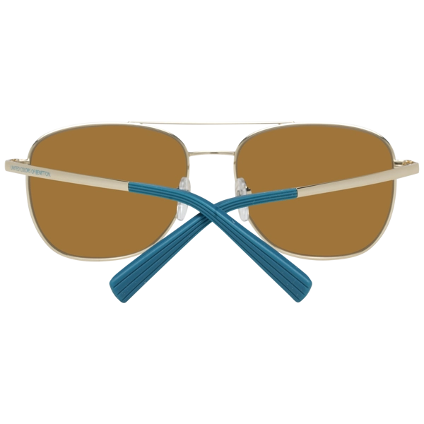 Benetton Sunglasses BE7012 400 55 Shiny Gold