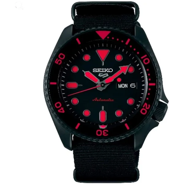 Seiko Automatic SRPD83K1 Analogue Black Men