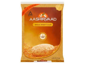 Aashirvaad Whole Wheat Atta 10kg